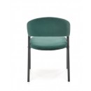 Стул HALMAR K473 темно-зеленый/черный